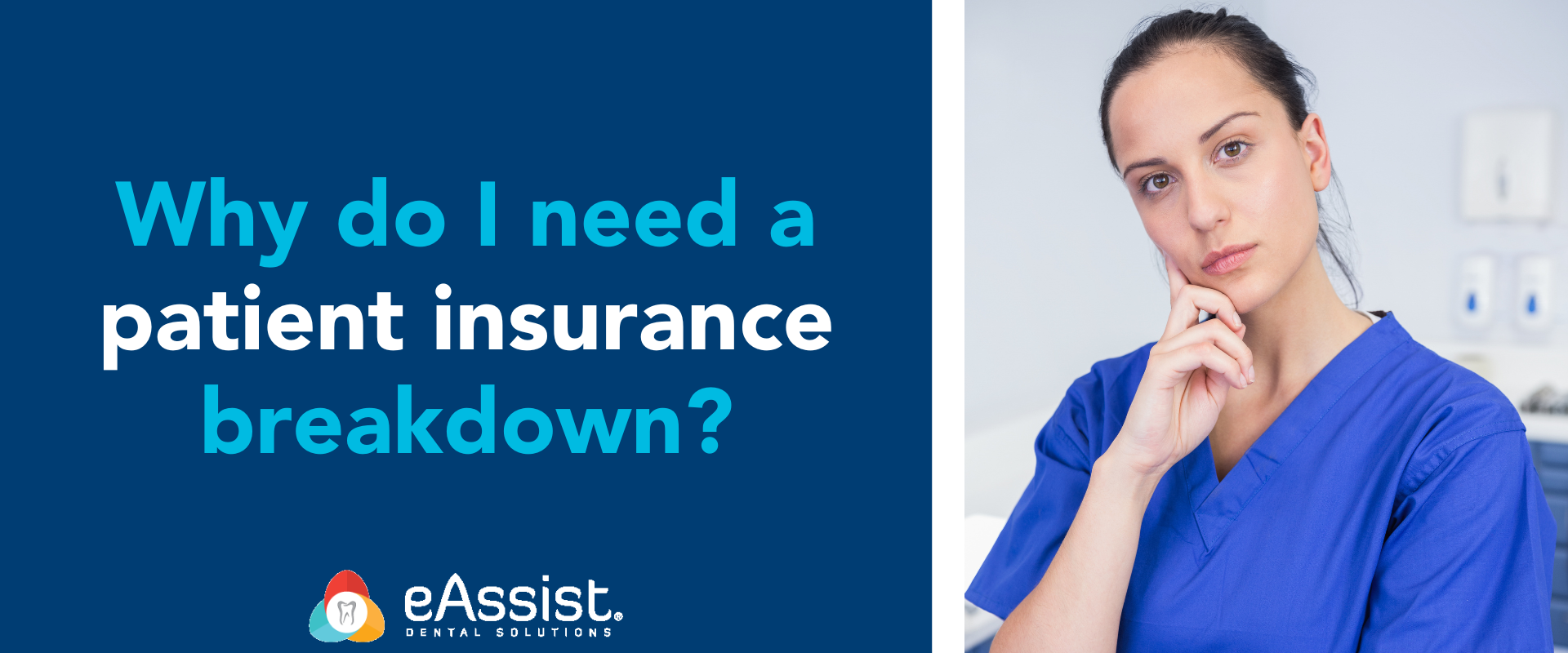Why do I need a patient insurance breakdown?
