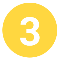 three round icon