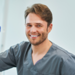 Picture of smiling dentist