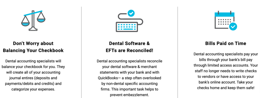 dental accounting bookkeeping brand promise