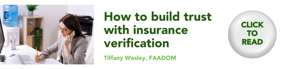 How to build trust with insurance verification