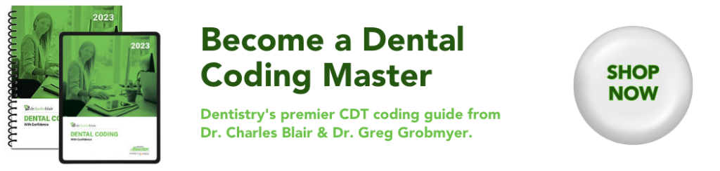 dental coding with confidence 2023 practice booster