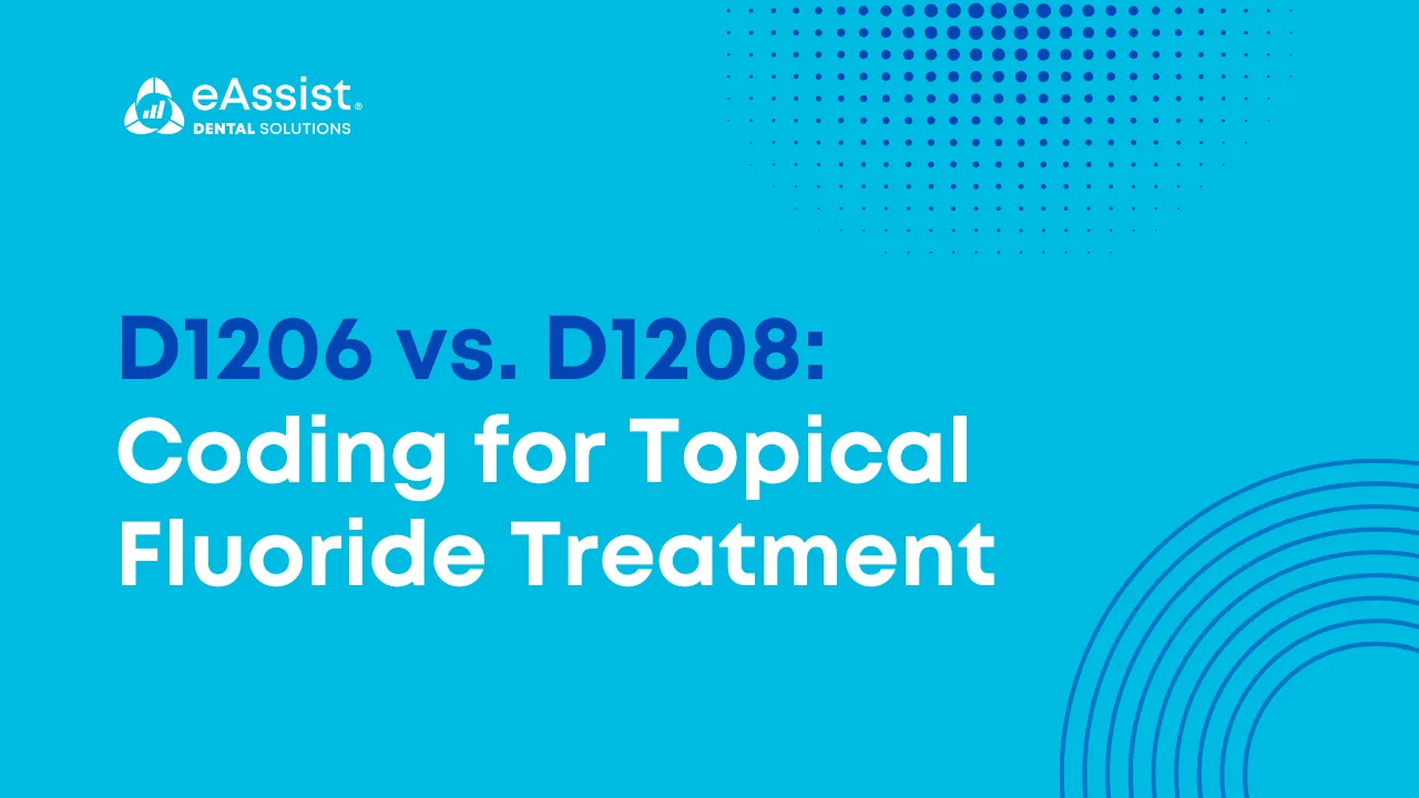 D1206 vs. D1208: Coding for Topical Fluoride Treatment